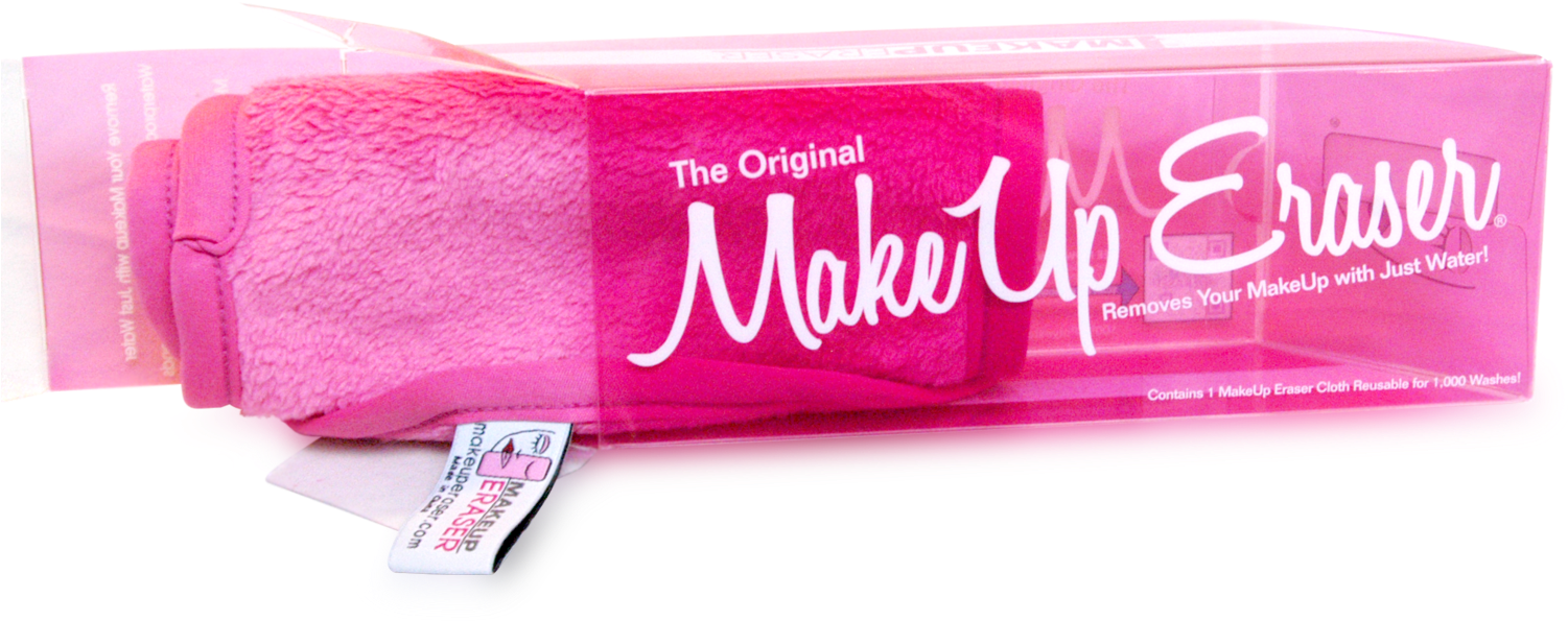 The Makeup Eraser - Makeup Eraser The Original Facial Exfoliator, Purple (1500x1375), Png Download