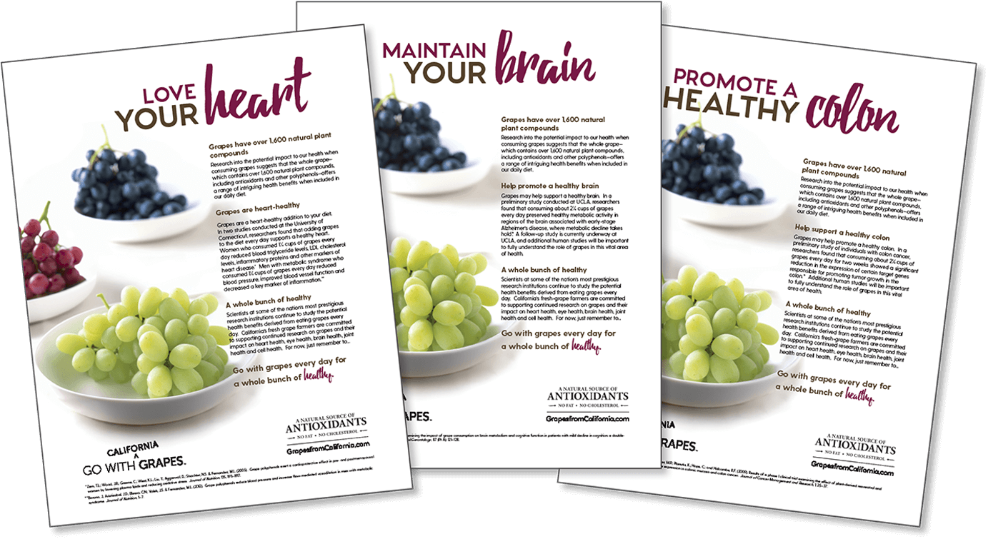 Go With Grapes From California To Give Your Customers - Book (1383x755), Png Download