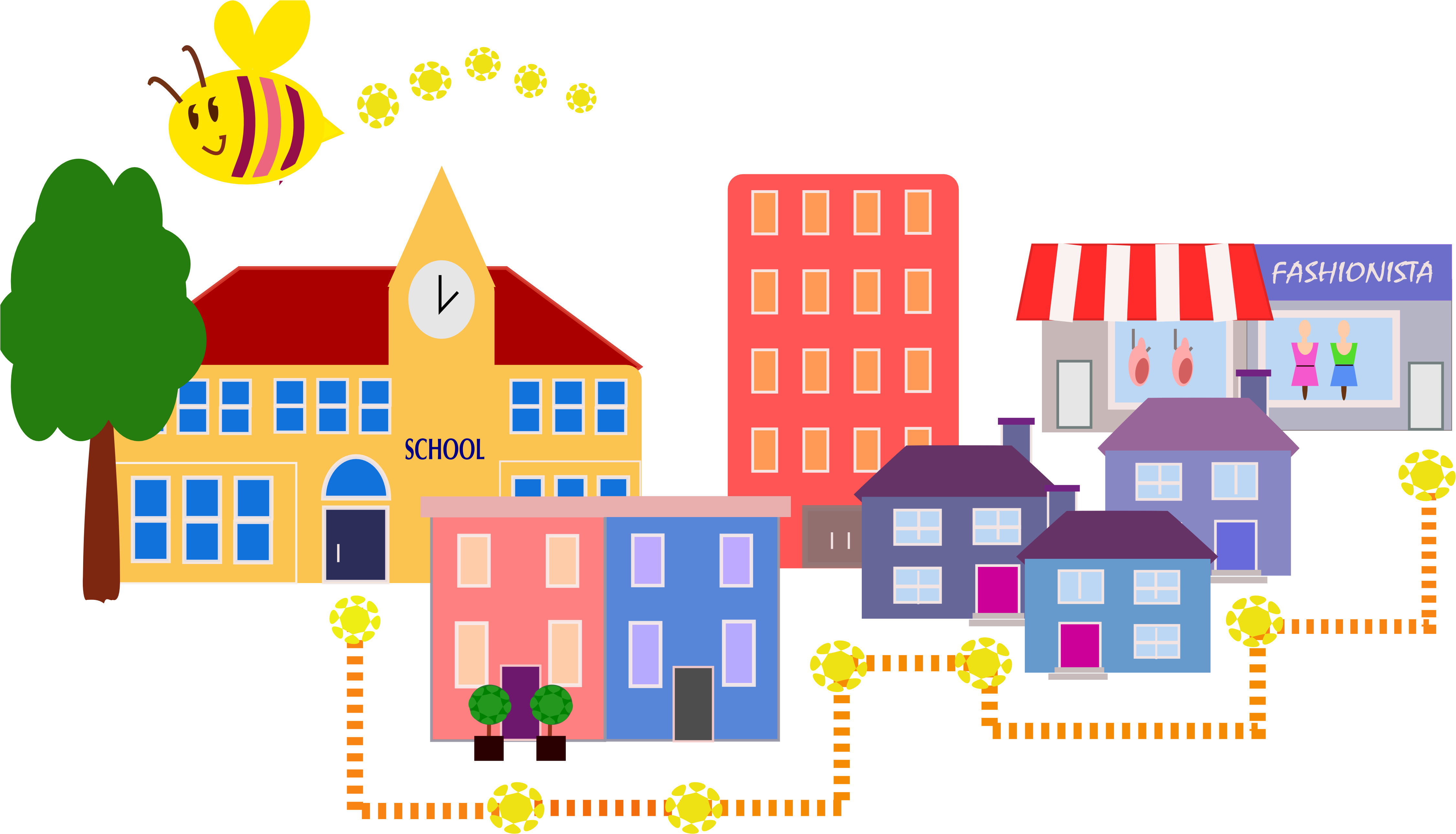 House On Sand Vector Freeuse Download Techflourish (4886x2964), Png Download