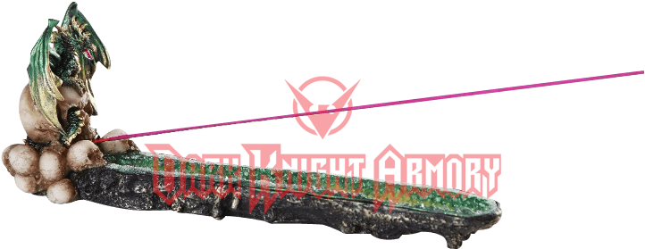 Hatchling Green Dragon Incense Burner - Gemstone (741x741), Png Download