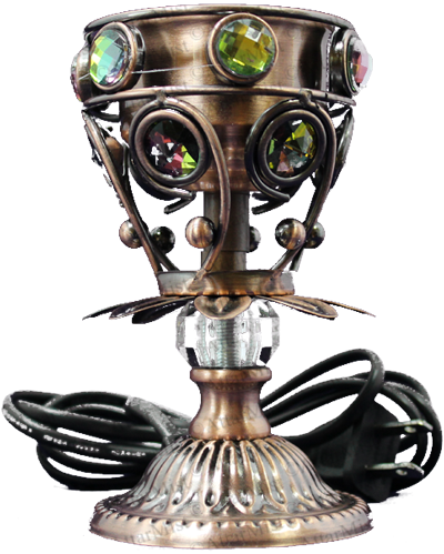 Jewel Cup Electric Incense Burner Small - Electric Incense Burner Jewel Cup Copper (400x499), Png Download