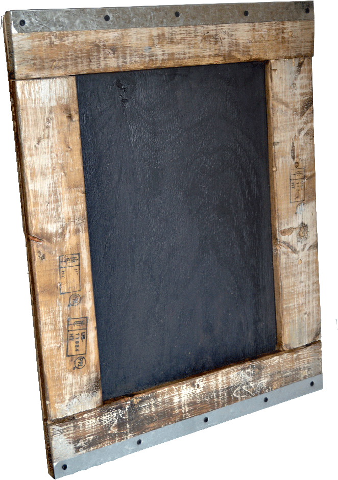 Pizarrón Con Galvanizado Mediano - Picture Frame (702x1000), Png Download