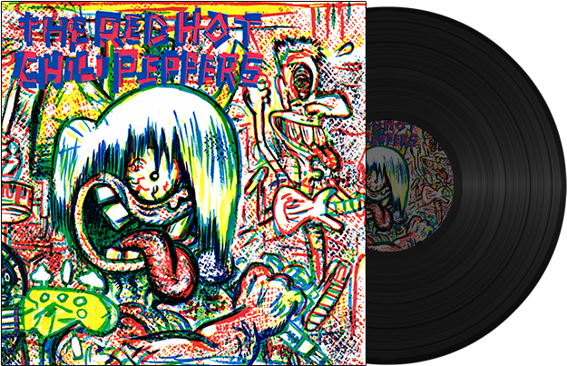 1984 The Red Hot Chili Peppers - Red Hot Chili Peppers Album (644x420), Png Download