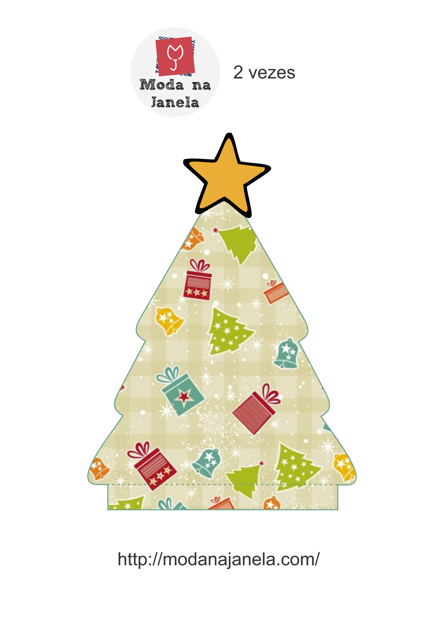 Moda Na Janela - Christmas Wrap Shower Curtain (1442x2048), Png Download