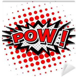 Comic Speech Bubble, Cartoon Wall Mural • Pixers® • - Superhero Speech Bubble Zap (400x400), Png Download
