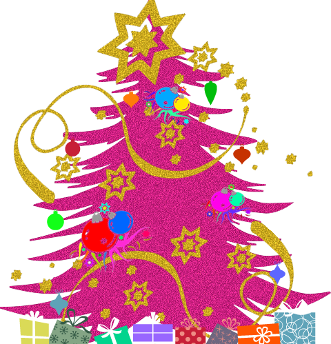 Christmas Tree (480x499), Png Download
