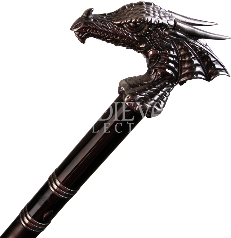 Dragon Walking Cane - Dragon Cane (850x850), Png Download