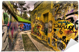 Stickers Muraux Déco : Tag Graffiti Dimensions - 80x117cm (400x400), Png Download