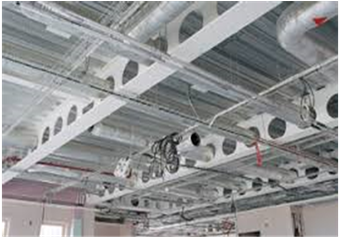 Web Openings Steel Beam Applications - Architecture (903x236), Png Download