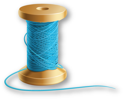 Thread Png Photo - Transparent Spool Of Thread (500x500), Png Download