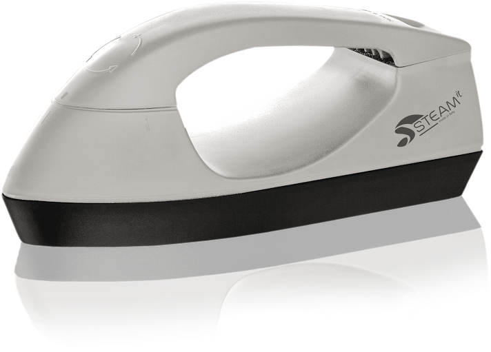 Steam It White - Clothes Iron (990x739), Png Download