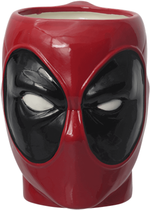 Deadpool 3d Ceramic Mug - Deadpool Ceramic Mug (415x415), Png Download