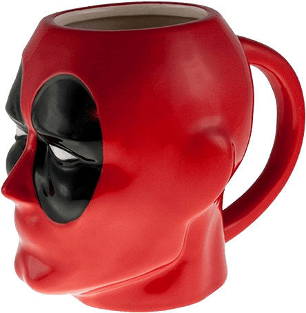 1 Of - Deadpool 3d Moulded Mug (600x600), Png Download