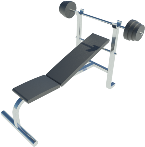 Máquina De Pesas De 711 X 1520 Mm - Bench (661x496), Png Download