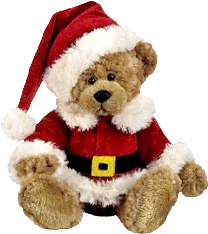 Christmas Bear - Old New Year (746x800), Png Download