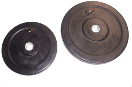 Discos De Goma Para Pesas - Weight Training (570x570), Png Download