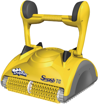 Swash Tc Dynamic Pool Cleaner - Old Dolphin Pool Cleaners (361x390), Png Download