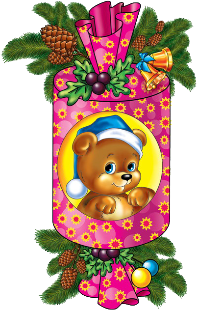 Christmas Teddy Bear Clip Art - Christmas Day (464x650), Png Download