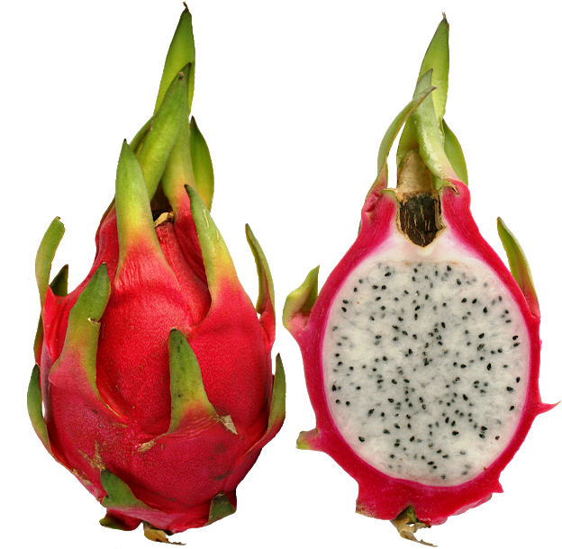 You Probably Know What This Fruit Looks Like But For - Tell If Dragon Fruit Is Ripe (637x640), Png Download
