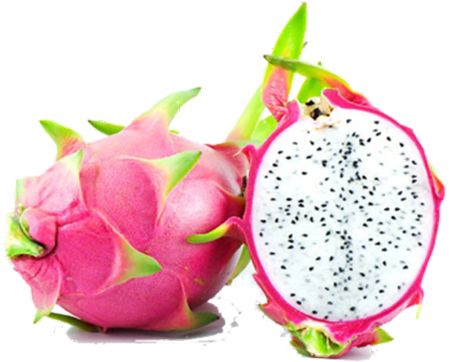 Pitaya Usually Refers To Fruit Of The Genus Stenocereus, - Dışı Kırmızı Içi Beyaz Meyve (500x375), Png Download