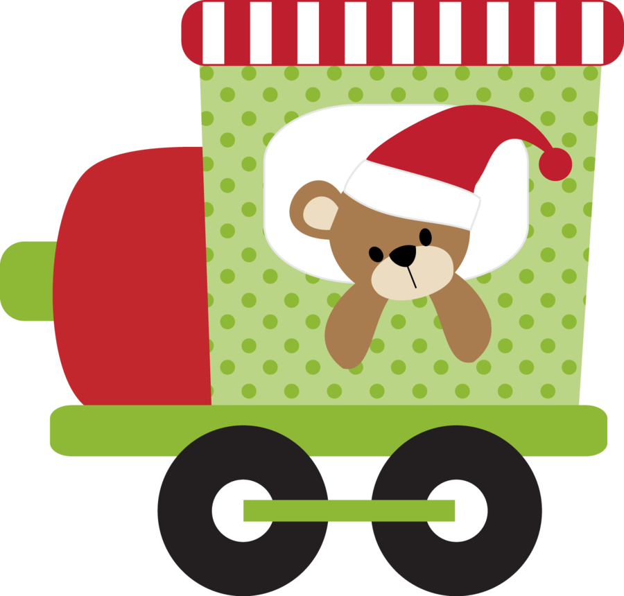 Christmas Teddy Bear Clip Art - Christmas Clip Art (900x860), Png Download