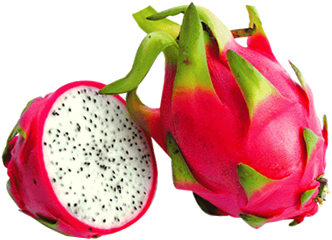 Dragon Fruit Frozen - Fruits Dragon Fruit (500x250), Png Download