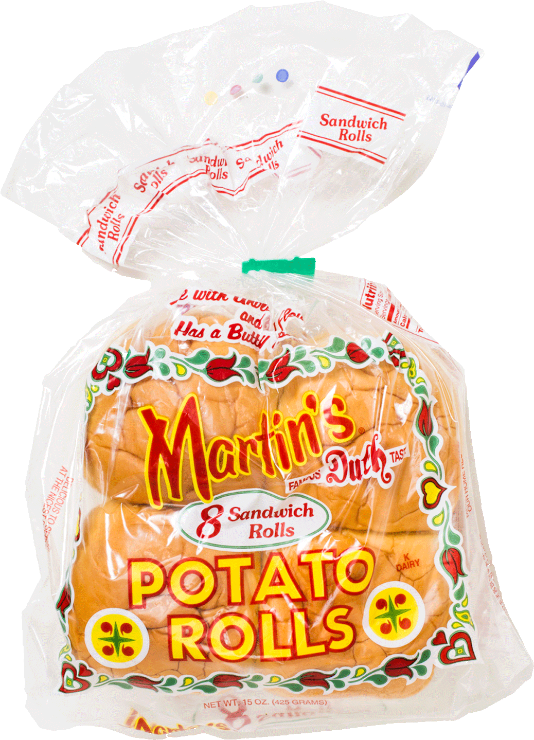 Martin's Potato Rolls- 24 Pk 15 Oz (2 Bags) (1546x1546), Png Download