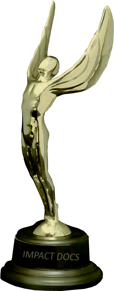 Impact Docs Statuette - Film Prize Statue (478x1051), Png Download
