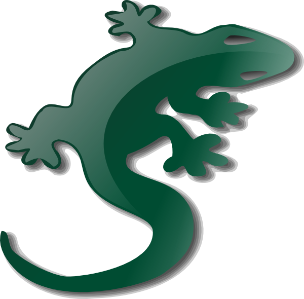 Image - Lizard Clip Art (600x590), Png Download
