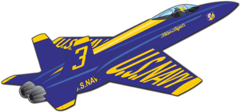 Windforce Blue Angels 3-d Nylon Kite - Windforce 3-d Nylon Kites (522x280), Png Download