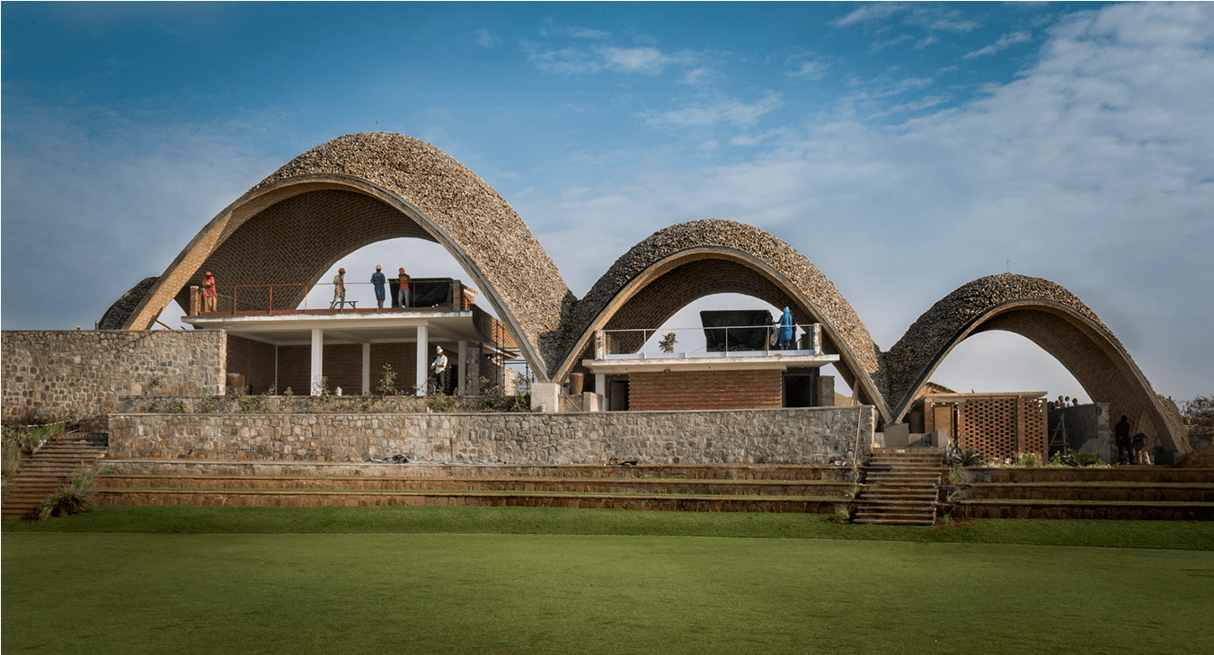 Light Earth Designs - Rwanda Cricket Stadium (1350x900), Png Download