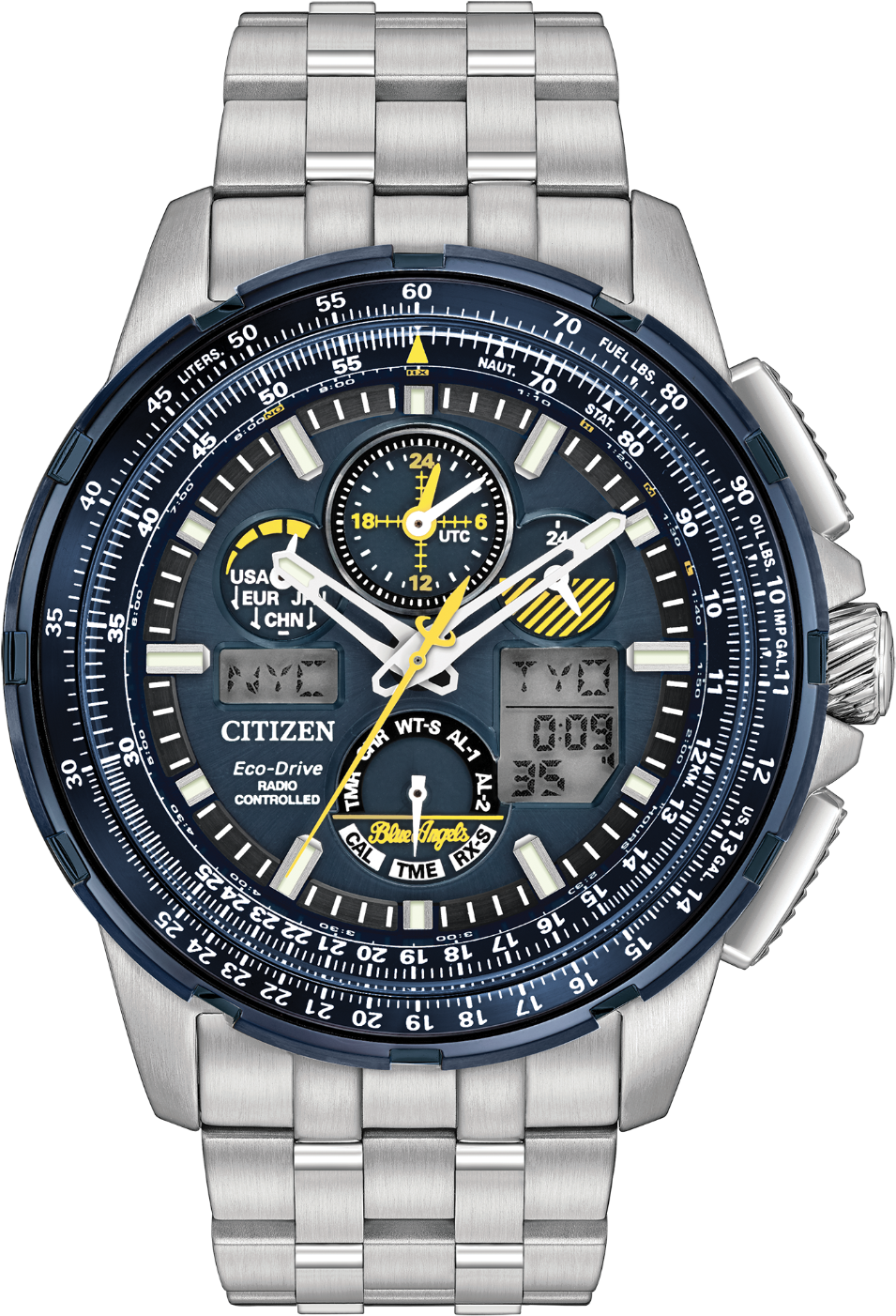 Images - Citizen Chronograph Eco-drive Watch Jy8058-50l (1000x1446), Png Download