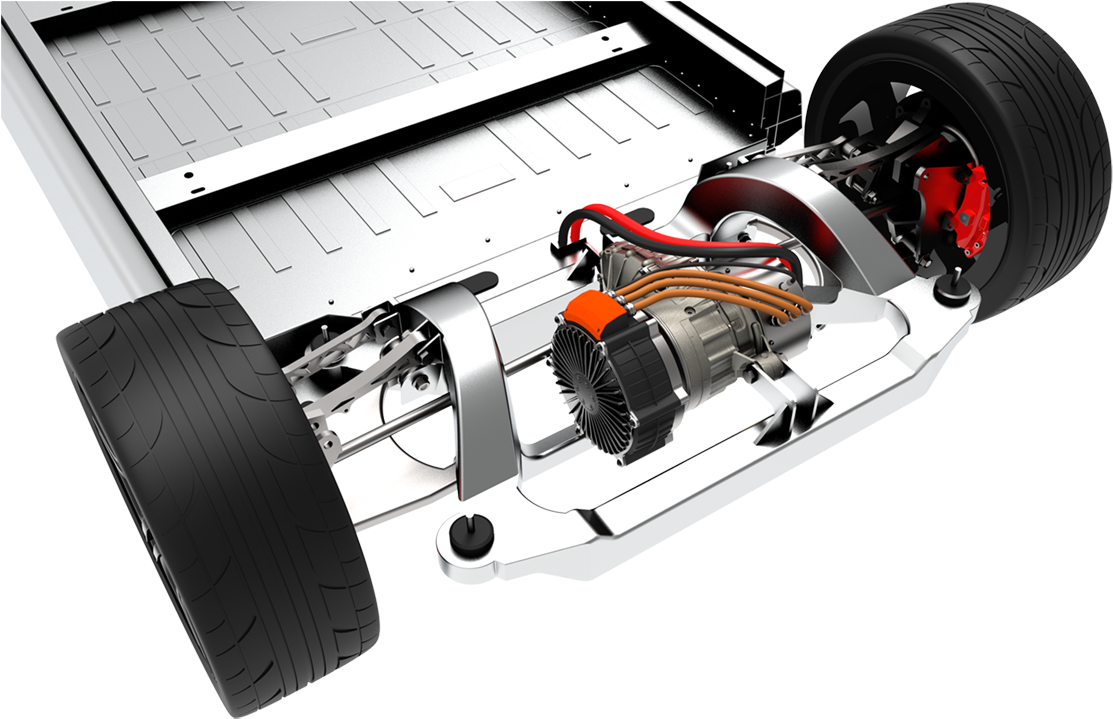 15kw Electric Car Motor (1200x721), Png Download