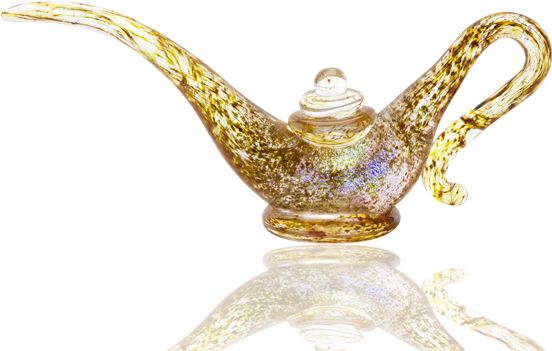 Empire Glassworks Genie's Bottle - Genie In A Bottle (800x800), Png Download