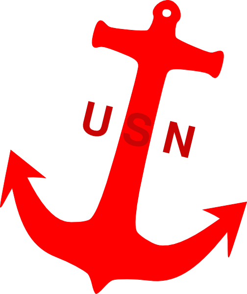 How To Set Use Usn Red Anchor Icon Png - Anchor Clip Art (504x599), Png Download