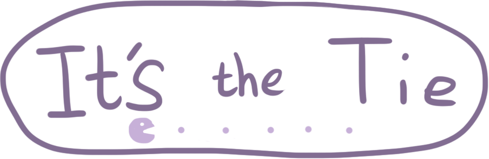 It's The Tie - Necktie (983x321), Png Download