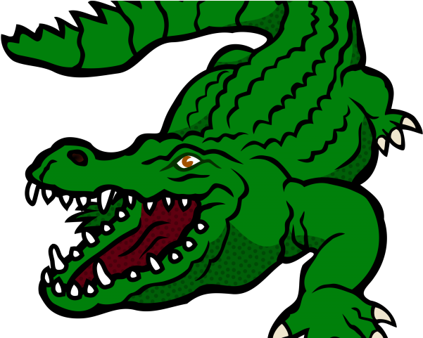 Cartoon Alligators - Crocodile Clipart (640x480), Png Download