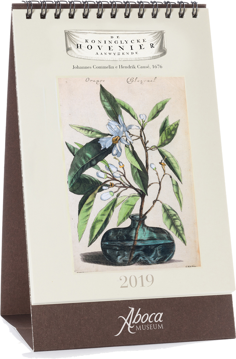 Picture Of Botanical Desk Calendar - Agenda Botanica 2019 (1280x1280), Png Download