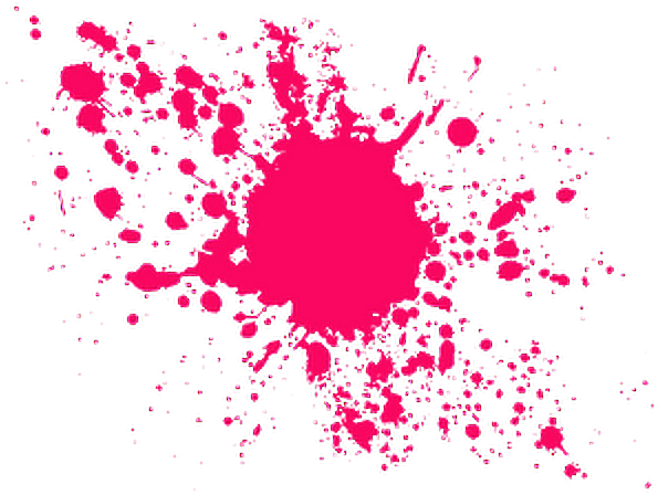 Report Abuse - Pink Paint Splash Png (640x480), Png Download
