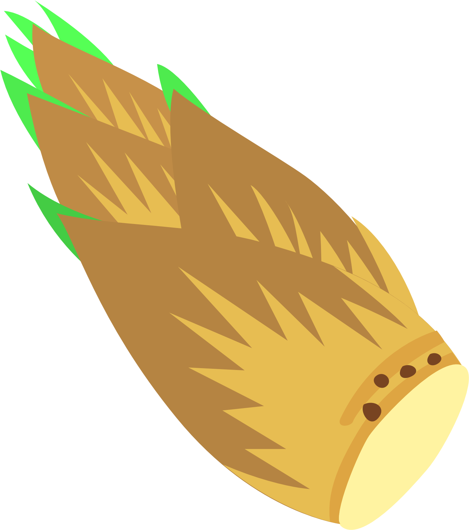 Bamboo Shoots 1979px 170 - Bamboo Shoot Clipart (1979x1979), Png Download