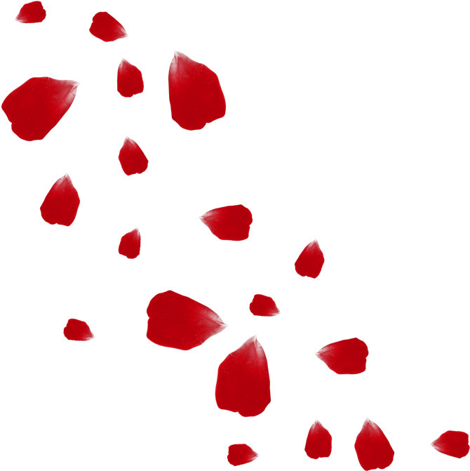 Petalos Rosa Flores Viento Rosepetals - Pétalos De Rosa Png (695x700), Png Download