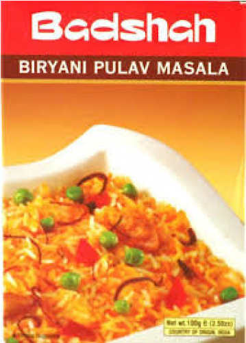 Badshah Biryani Pulav Masala 100 Gm Pkt Badshah Masala - Badshah Biryani Pulav Masala 100 Grams (3.5 Oz) (500x500), Png Download