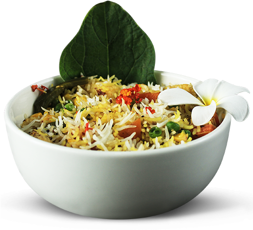 Sattvic Vegetarian Biryani - Biryani (510x550), Png Download