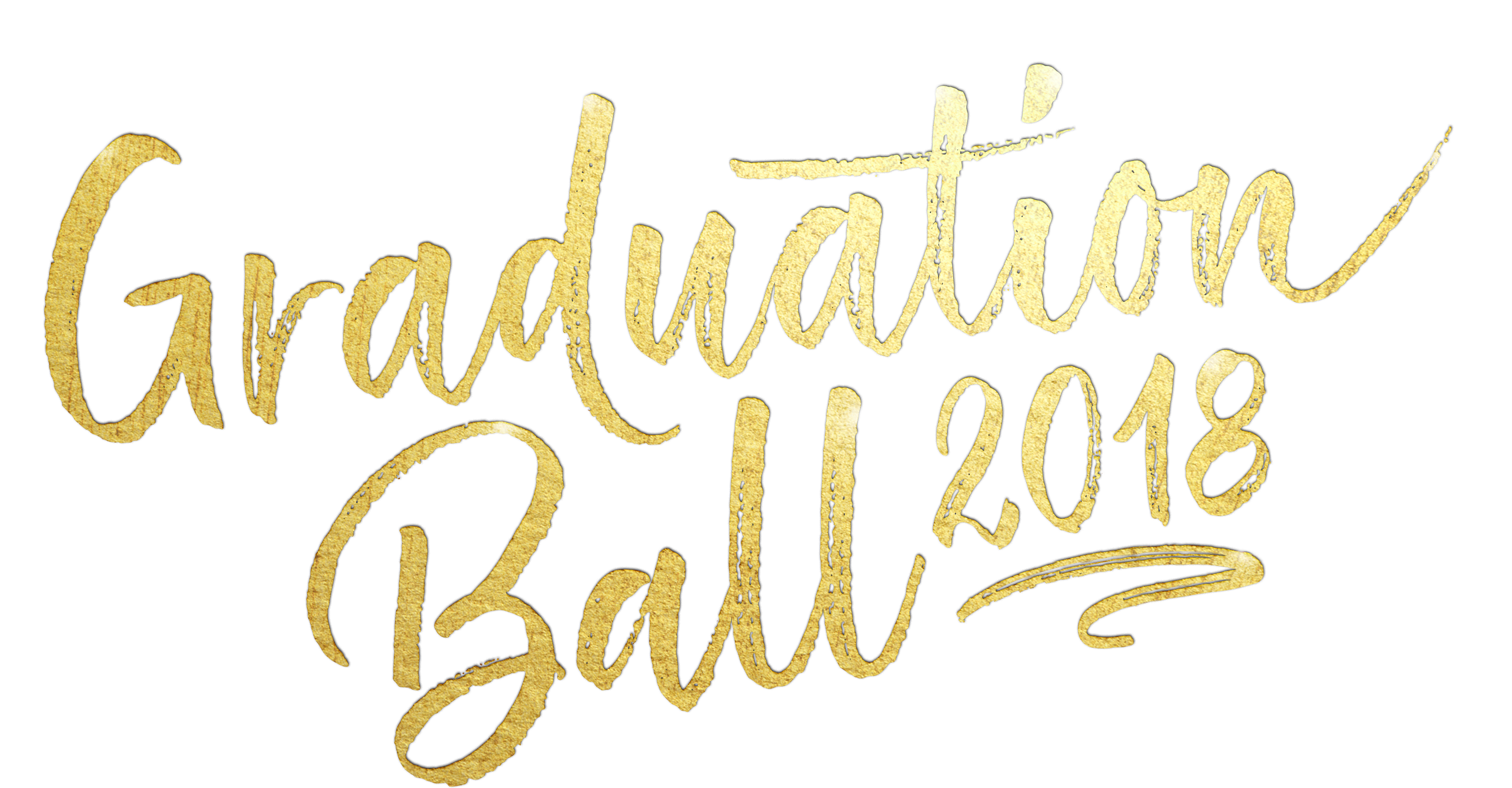 We Cordially Invite You To Qmsu's 2018 Graduation Ball - Calligraphy (3472x1942), Png Download