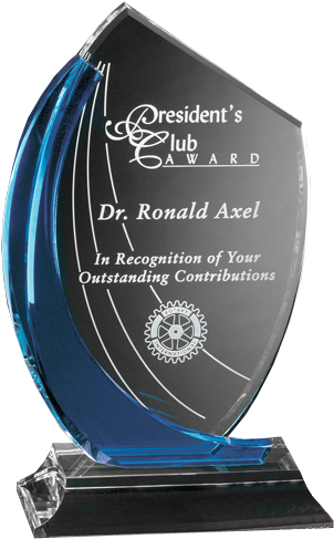 Jingyage Shining Star Trophies And Awards Shooting - Blue Shadow Crystal Corporate Award (547x547), Png Download