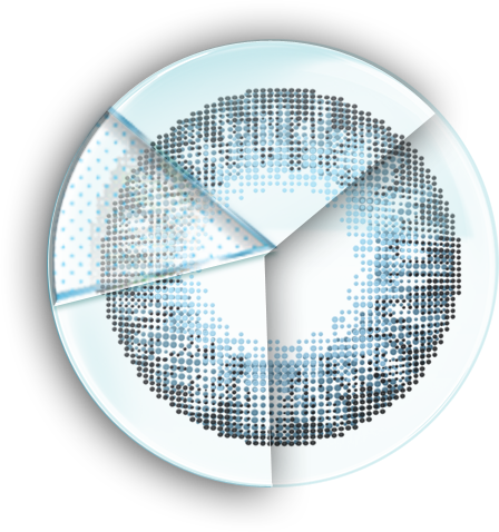 El Anillo Externo - Contact Lens (448x478), Png Download