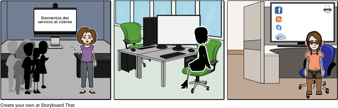 Servicio Al Cliente - Cartoon (1164x385), Png Download