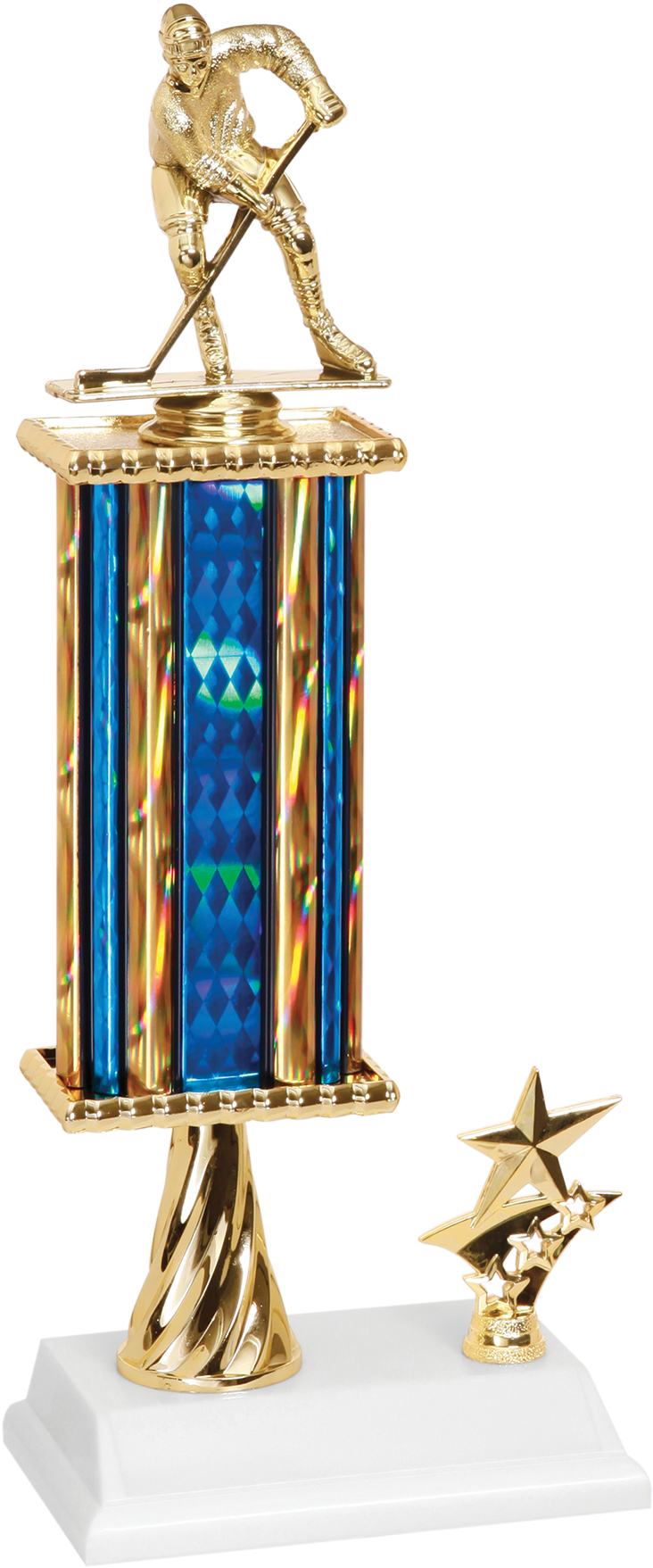 3-star Hockey Trophy - Trophy (1800x1800), Png Download