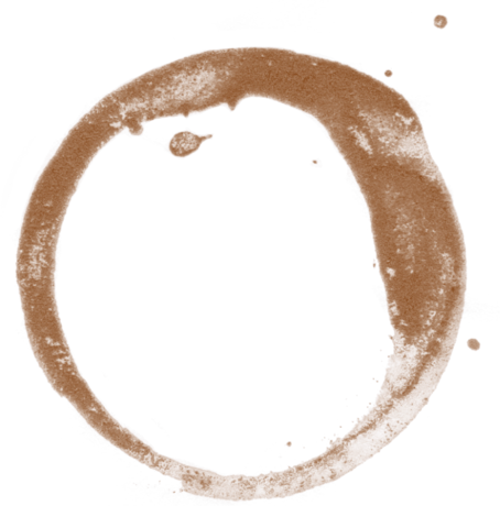 Coffee Stain Rens White Sneaker - Coffee (454x460), Png Download