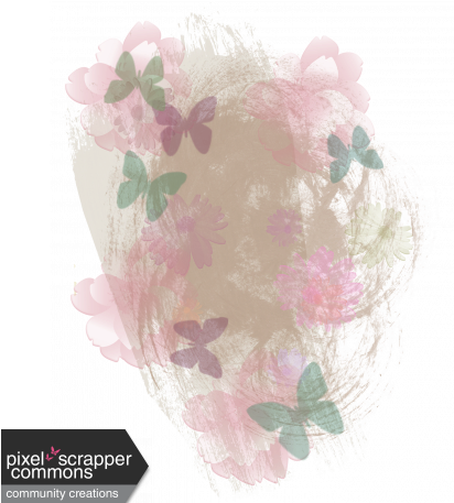 Paint Splatter - Artificial Flower (456x456), Png Download